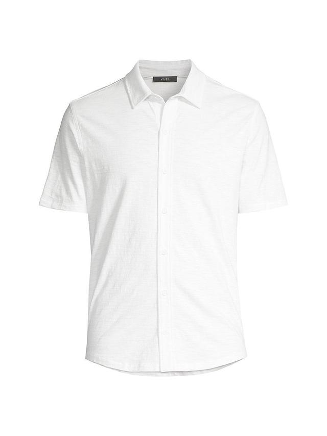 Mens Heavy Slub Short-Sleeve Shirt Product Image