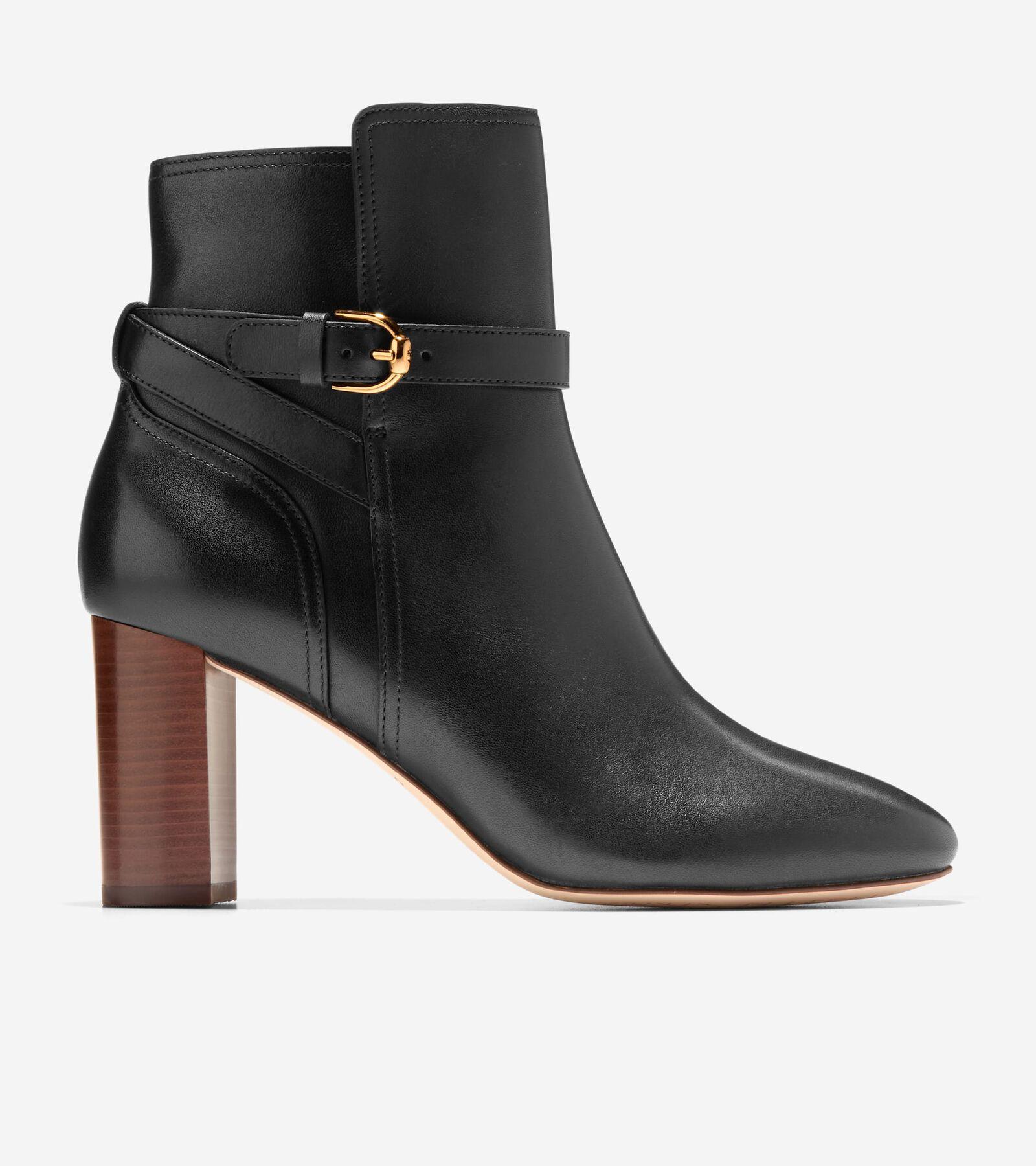 Cole Haan Womens Glendale Jodhpur Booties - Black Size 9.5 Product Image