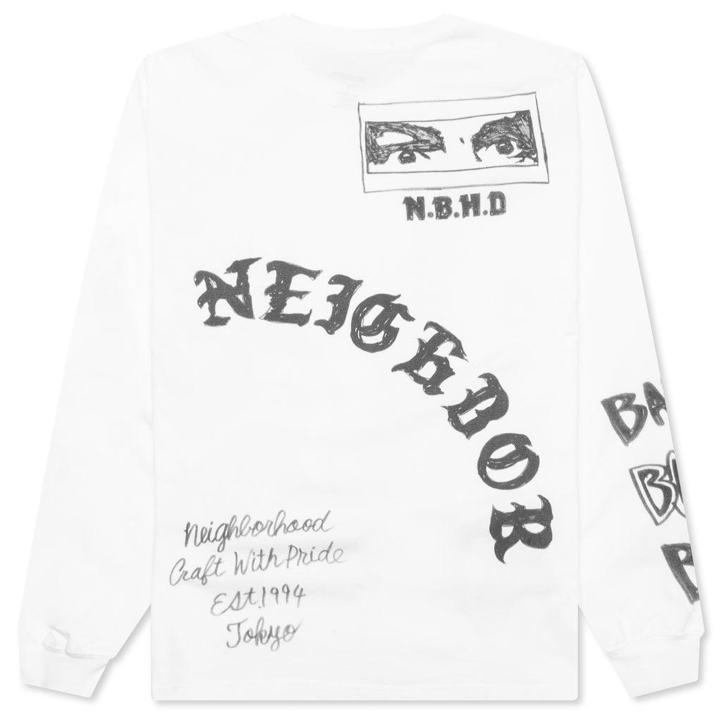 NH L/S Tee 17 - White Male Product Image