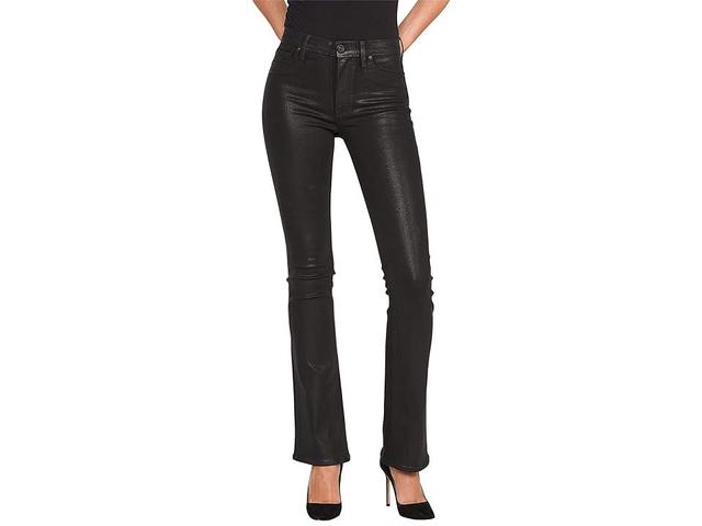 Womens Barbara High-Rise Coated Bootcut Jeans Product Image