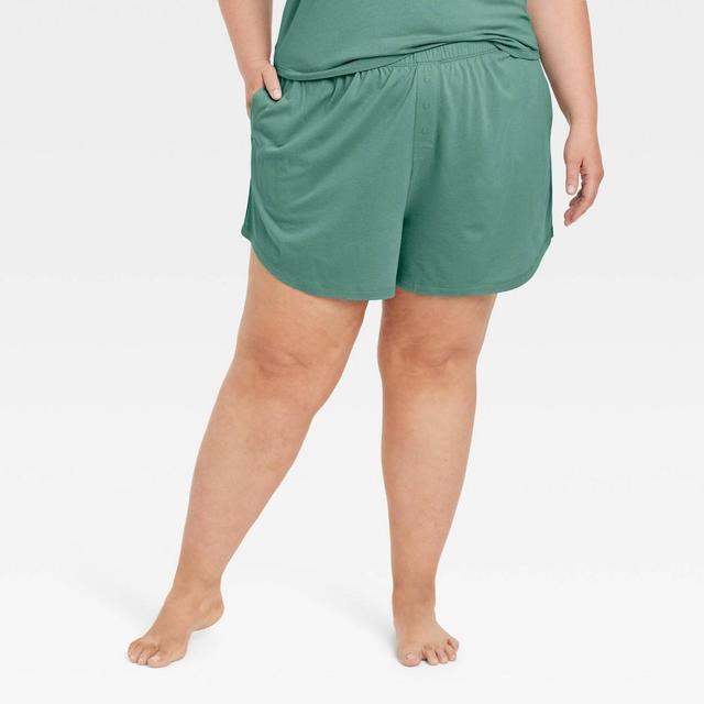 Womens Sleep Pajama Shorts - Auden 1X Product Image