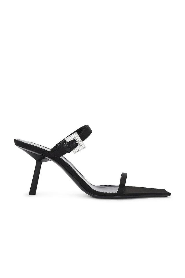 Saint Laurent Hope Mule Sandal in Black Product Image