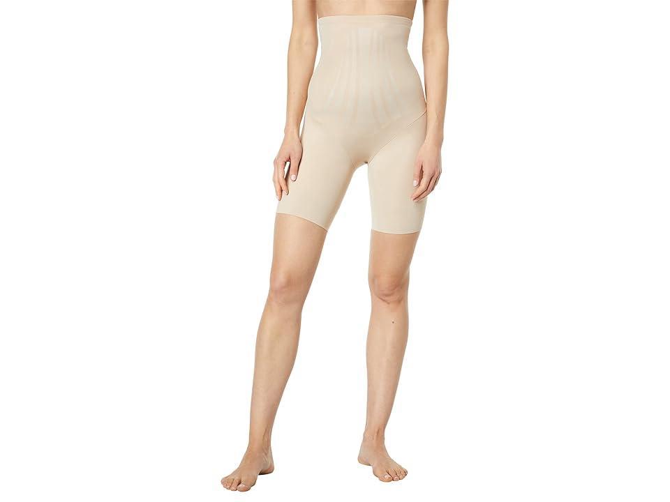 Miraclesuit Shapewear Extra Firm Lycra Fit Sense High-Waist Thigh Slimmer (Warm Beige) Women's Underwear Product Image