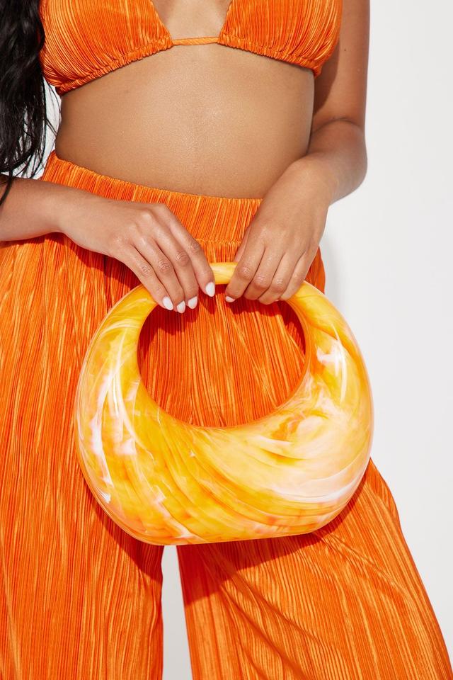 Bali Resort Large Clutch - Orange Product Image