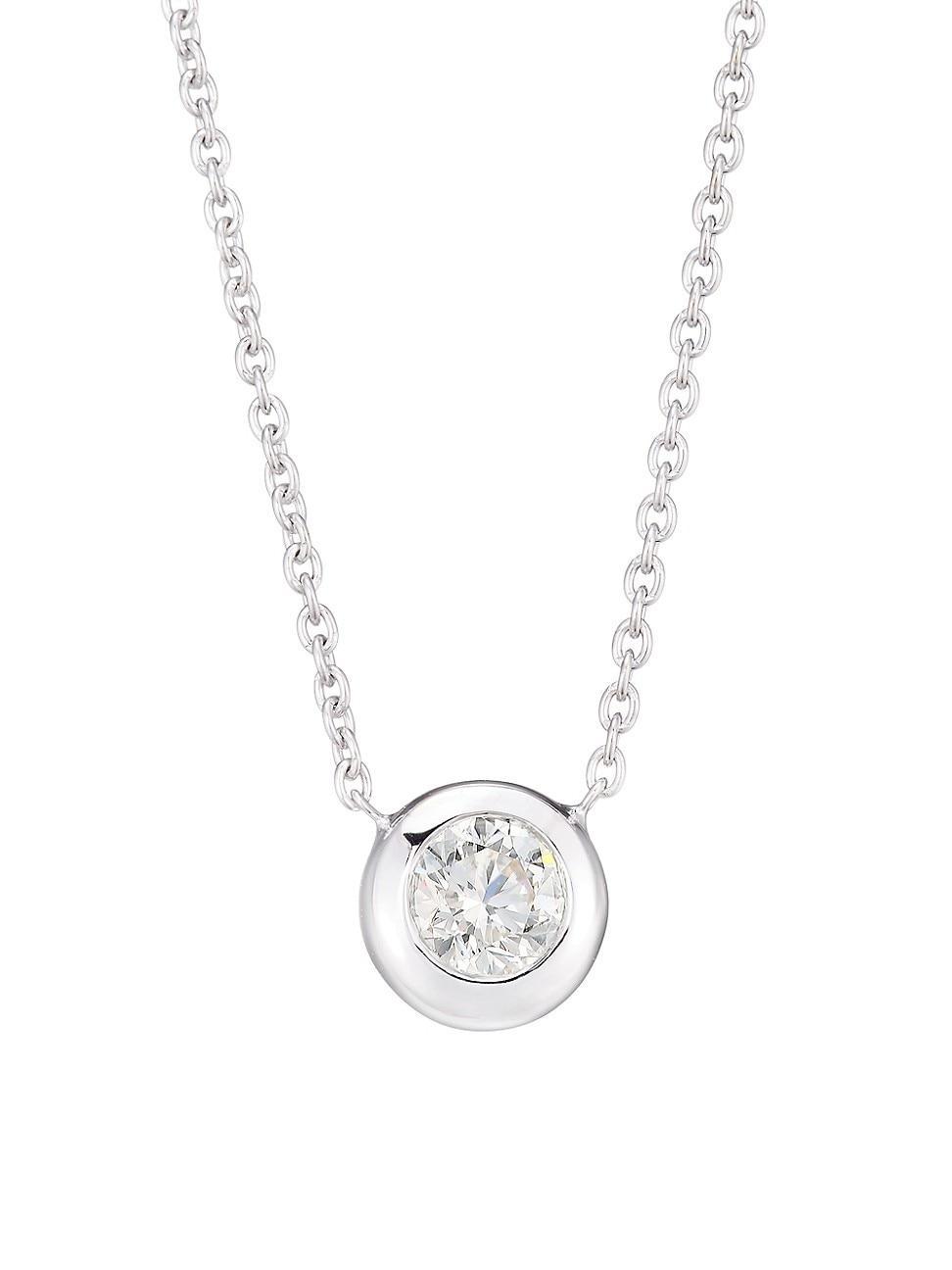 Diamond By The Inch 18K White Gold & Diamond Necklace Product Image