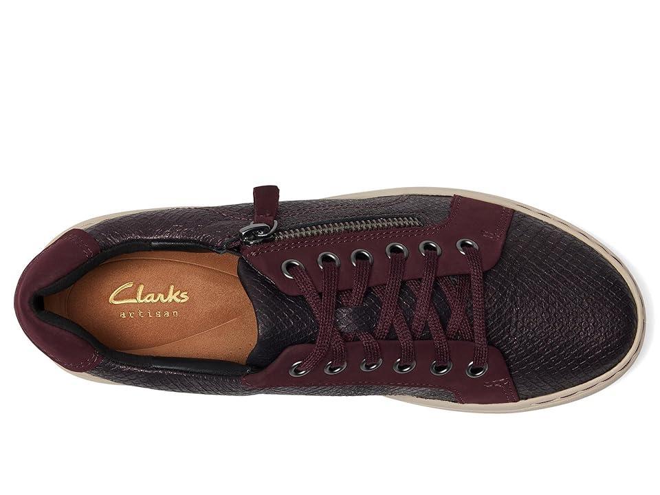 Clarks Nalle Lace (Wine Intrest Leather) Women's Shoes Product Image