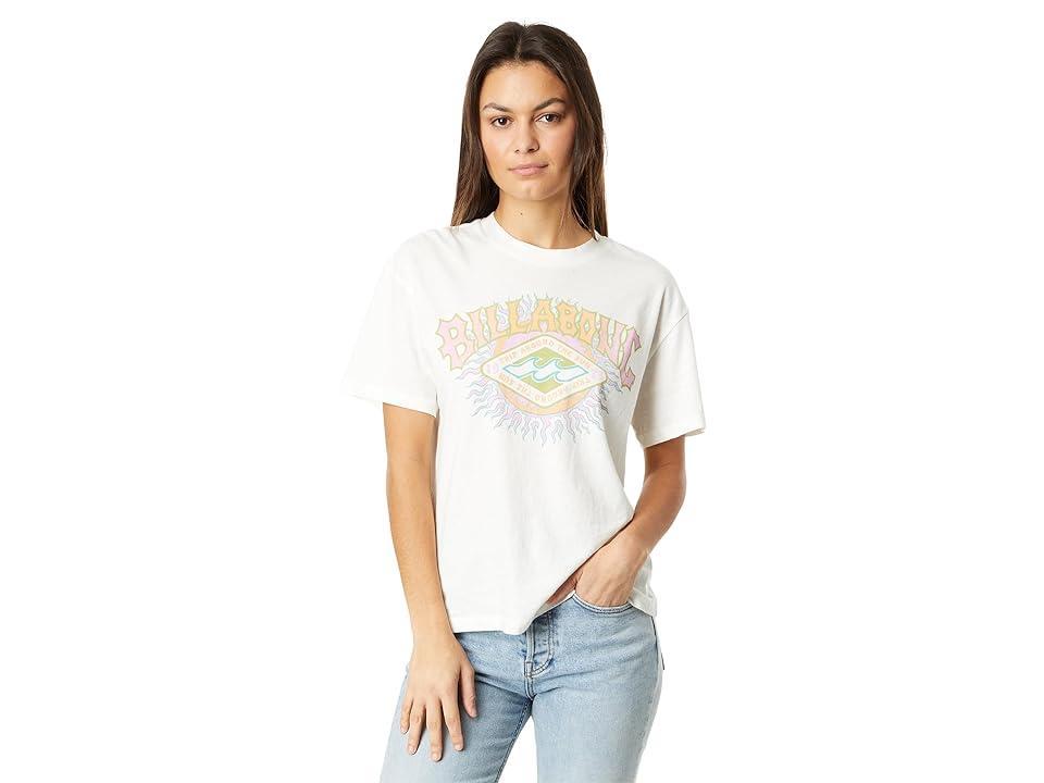 Billabong Around The Sun T-Shirt for Women White Product Image