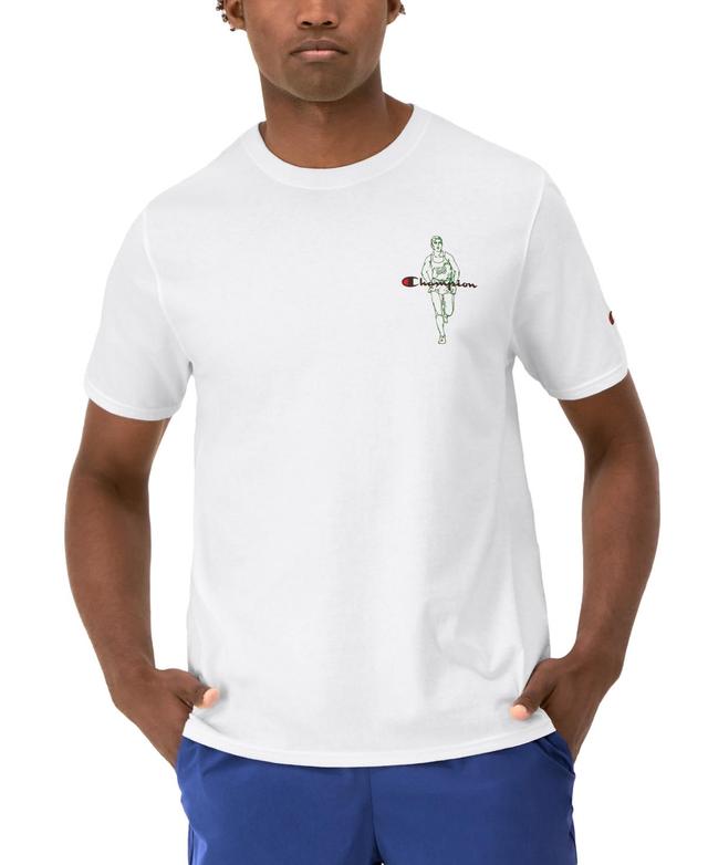 Champion Mens Classic Logo Graphic T-Shirt Product Image