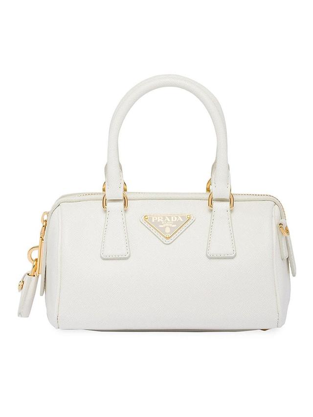 Womens Saffiano Leather Top Handle Bag Product Image