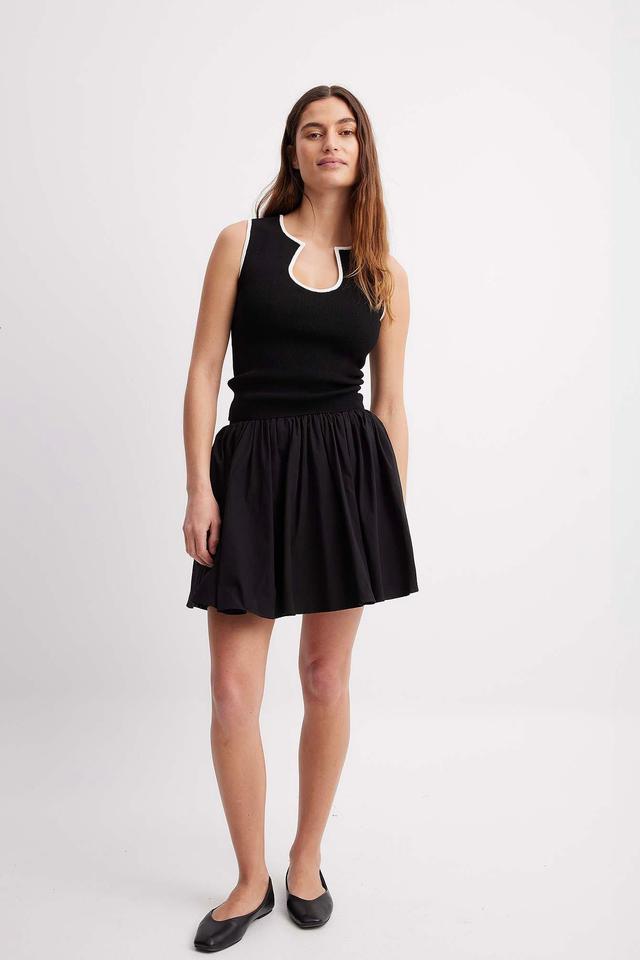 Cotton Mini Skirt Product Image