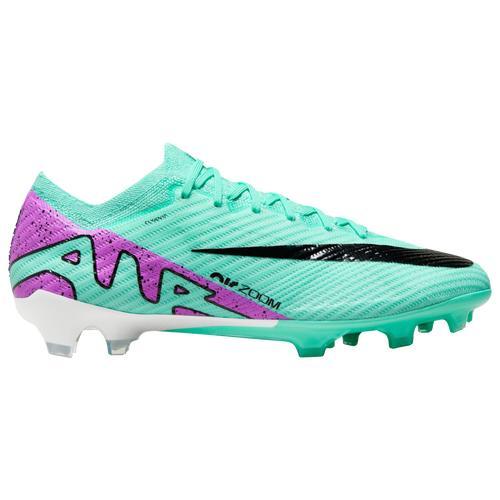 Nike Mens Nike Zoom Vapor 15 Elite FG - Mens Soccer Shoes Teal/Pink Product Image