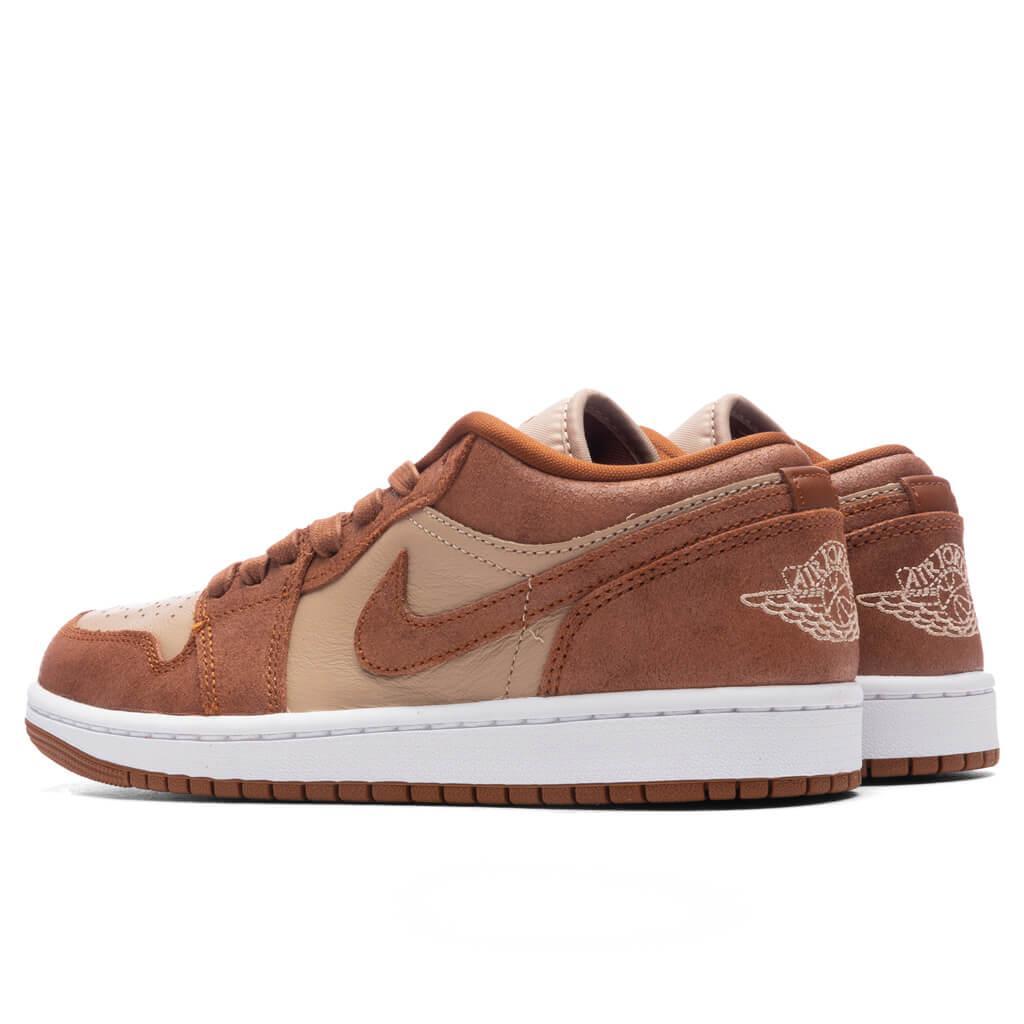 Women's Air Jordan 1 Low SE - Legend Medium Brown/Legend Coffee Sail Female Product Image