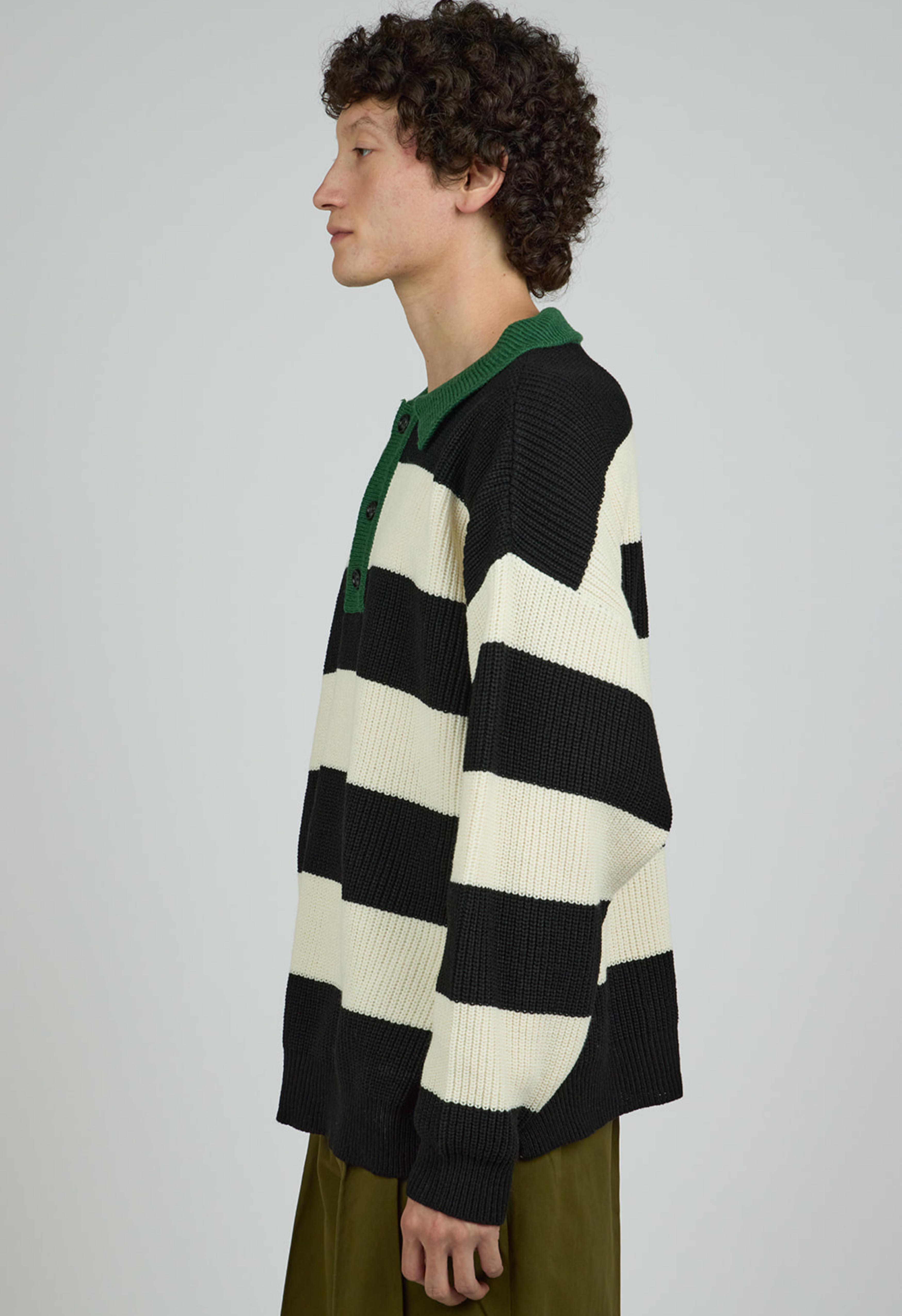 Traves Stripe Sweater Male Product Image