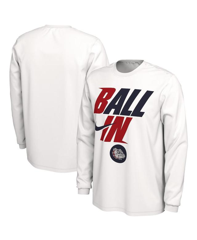 Mens Nike White Arizona Wildcats Ball In Bench Long Sleeve T-Shirt Product Image