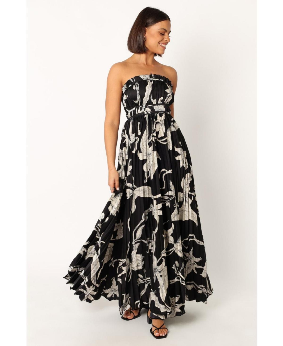 Petal and Pup Womens Angelique Strapless Maxi Dress product image