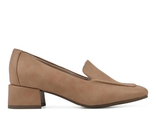 Women's Cliffs by White Mountain Quinta Heeled Loafers Product Image