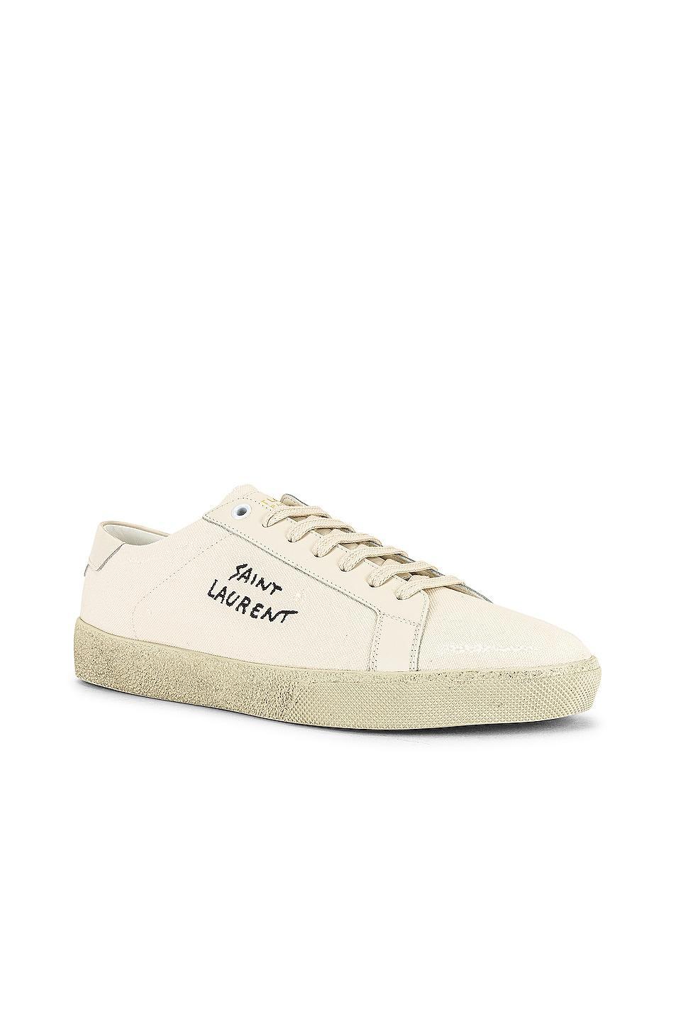 Saint Laurent SL/06 Sneaker in Panna - Ivory. Size 43 (also in 41, 42, 44, 45). Product Image