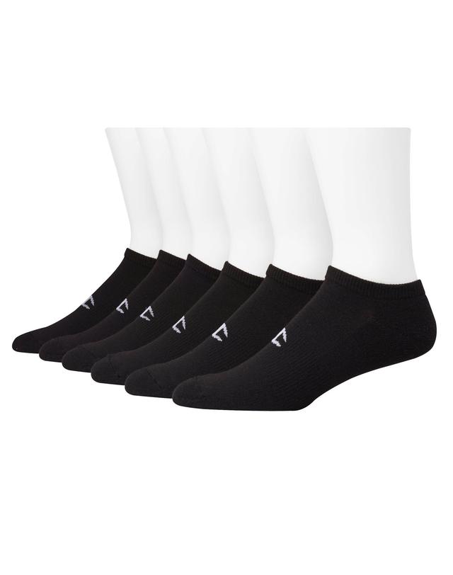 Champion Mens No-Show Socks, 6-pairs Heather Grey 6-12 Product Image