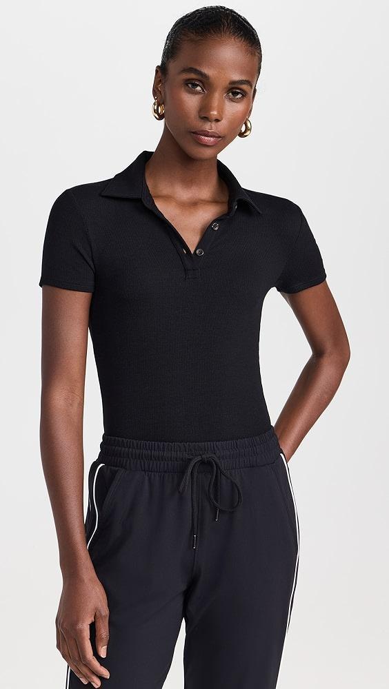 Splits59 Talia Rib Polo | Shopbop Product Image