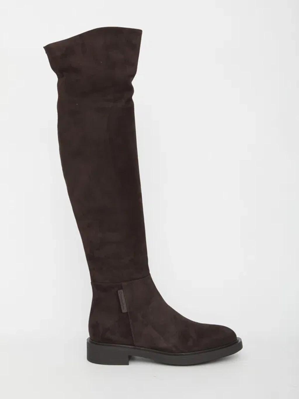 Boots Lexington  Suede In Brown Product Image