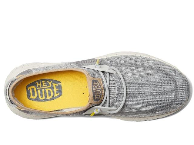 Hey Dude Sirocco Sport Mode (Light Grey/White) Men's Shoes Product Image