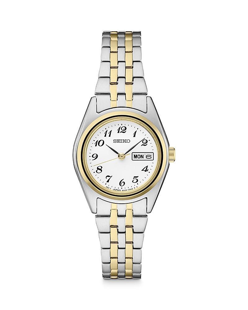 Seiko Womens Essential Quartz Analog Two Tone Stainless Steel Bracelet Watch Product Image