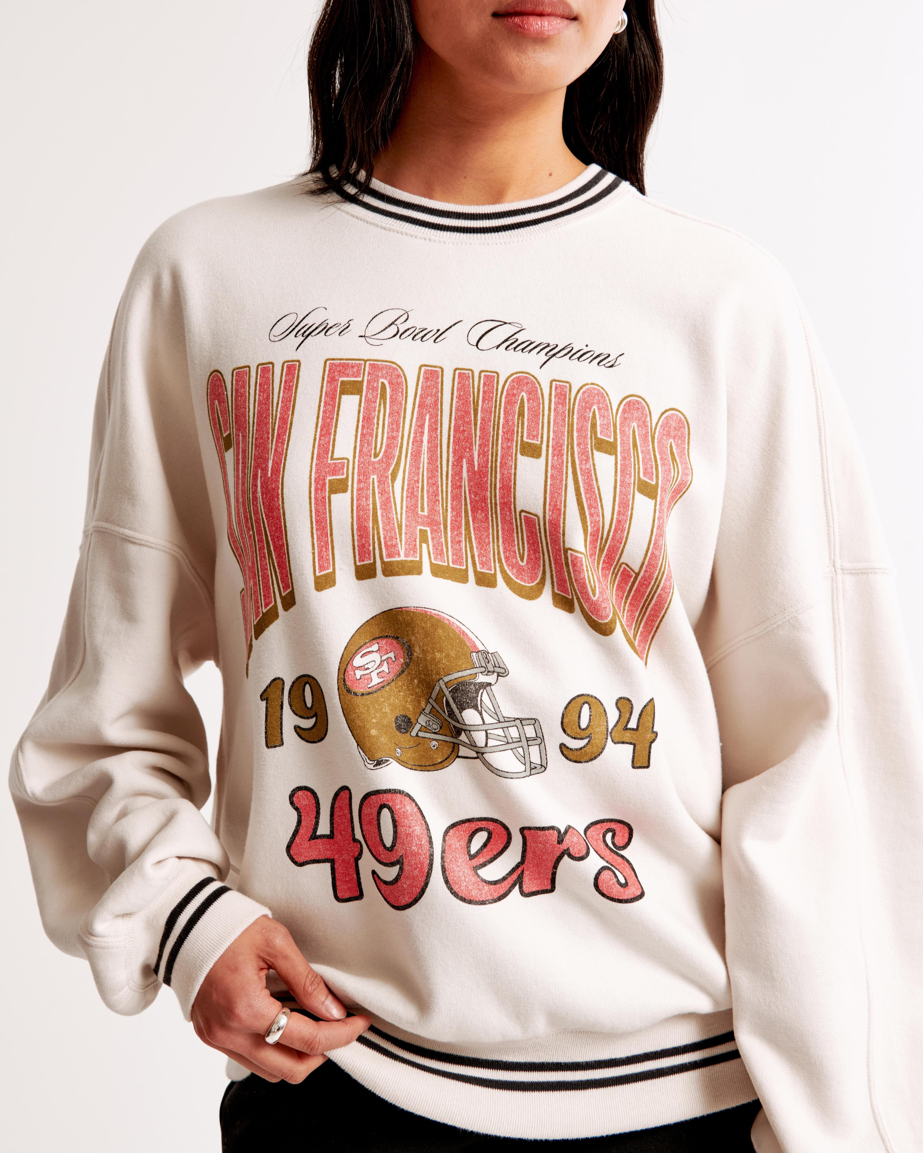 Chicago Bears Graphic Oversized Sunday Crew Product Image