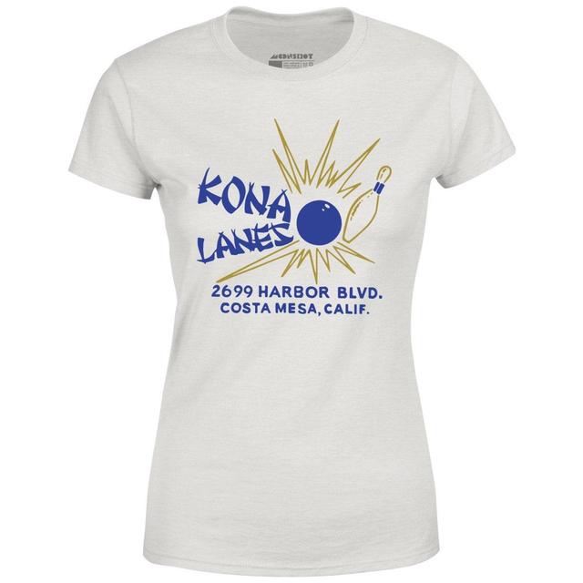 Kona Lanes v2 - Costa Mesa, CA - Vintage Bowling Alley - Women's T-Shirt Female Product Image