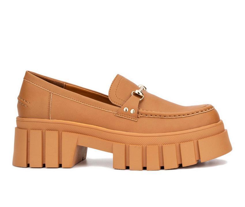 Women's New York and Company Seraphina Platform Loafers Product Image