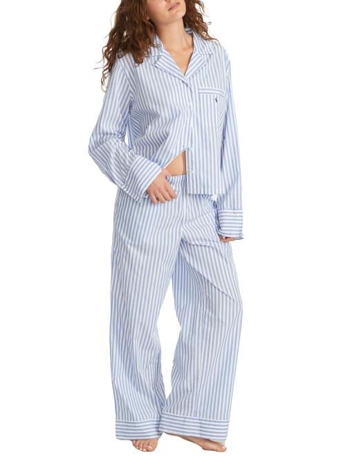 Bailey Woven Pajama Set Product Image