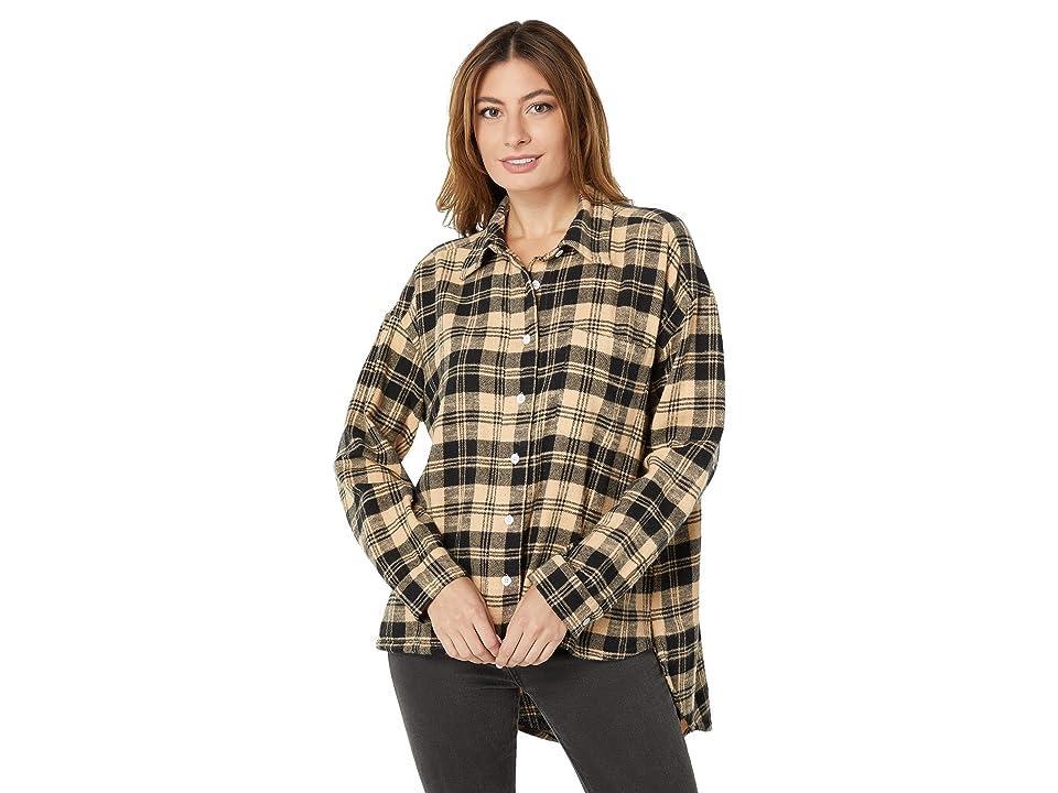 Chaser Malone Button-Down (London Plaid) Women's Clothing Product Image