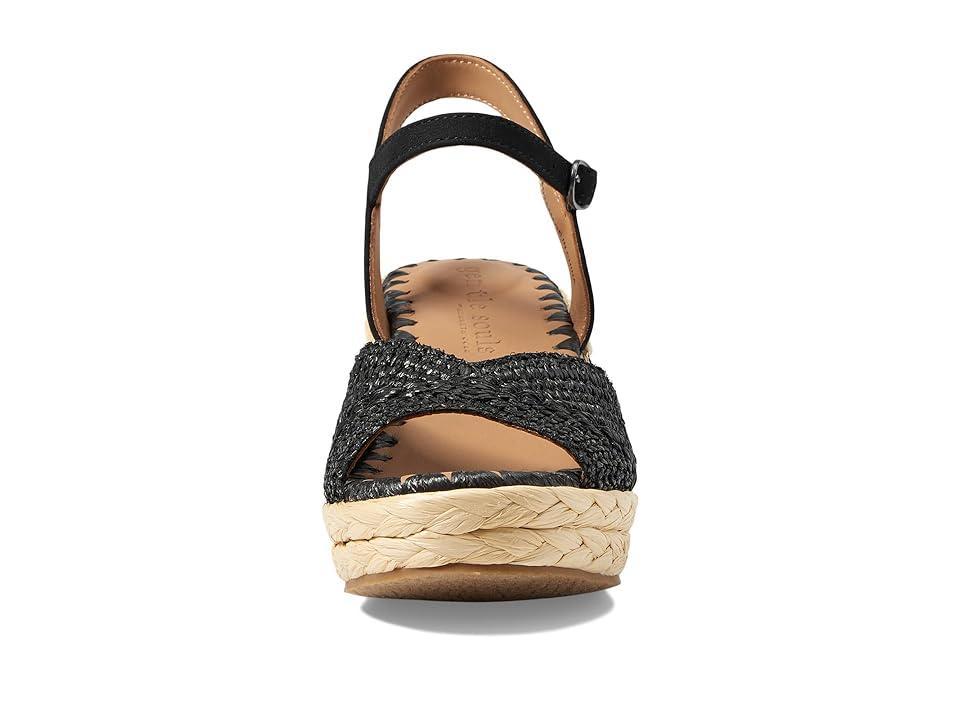 GENTLE SOULS BY KENNETH COLE Nomi Espadrille Ankle Strap Platform Wedge Sandal Product Image
