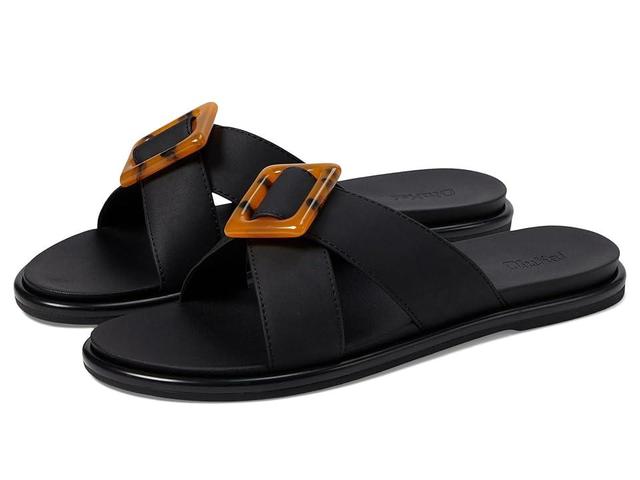 OluKai La'I Slide Black) Women's Shoes Product Image