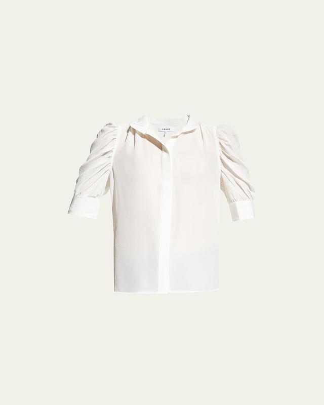 FRAME Gillian Blouse Noir M Product Image