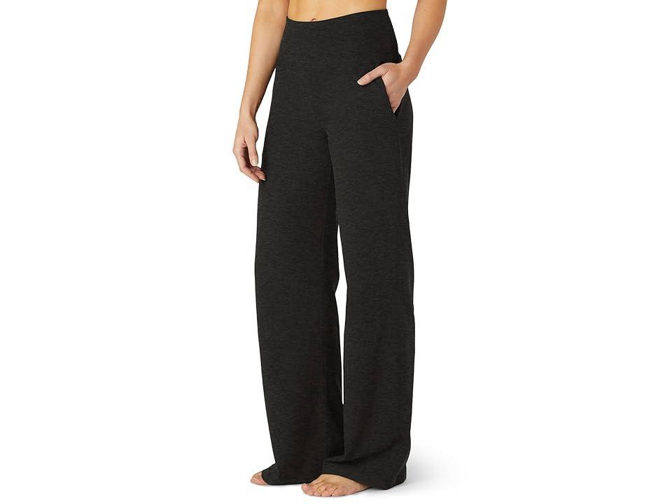 Beyond Yoga Spacedye Laid Back Pants (Darkest Night) Women's Clothing Product Image