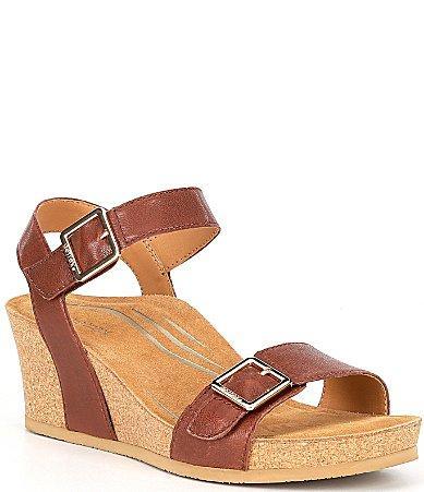 Aetrex Lexa Wedge Sandal Product Image