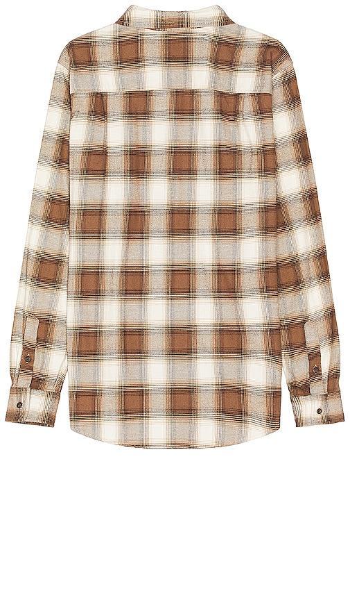 WAO The Flannel Shirt Brown. (also in L, M, S). Product Image