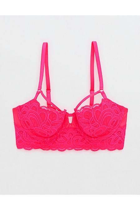 Show Off Balconette Rooftop Garden Lace Bra Women's Product Image