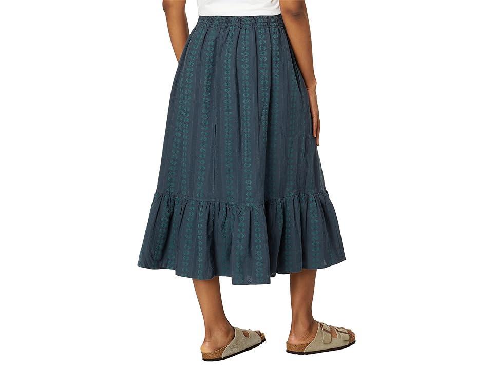 Toad&Co Cipher Midi Skirt Pine) Women's Skirt Product Image