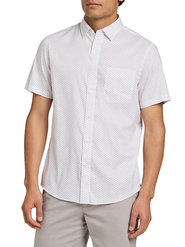 Mens Movement Polka Dot Short-Sleeve Shirt Product Image