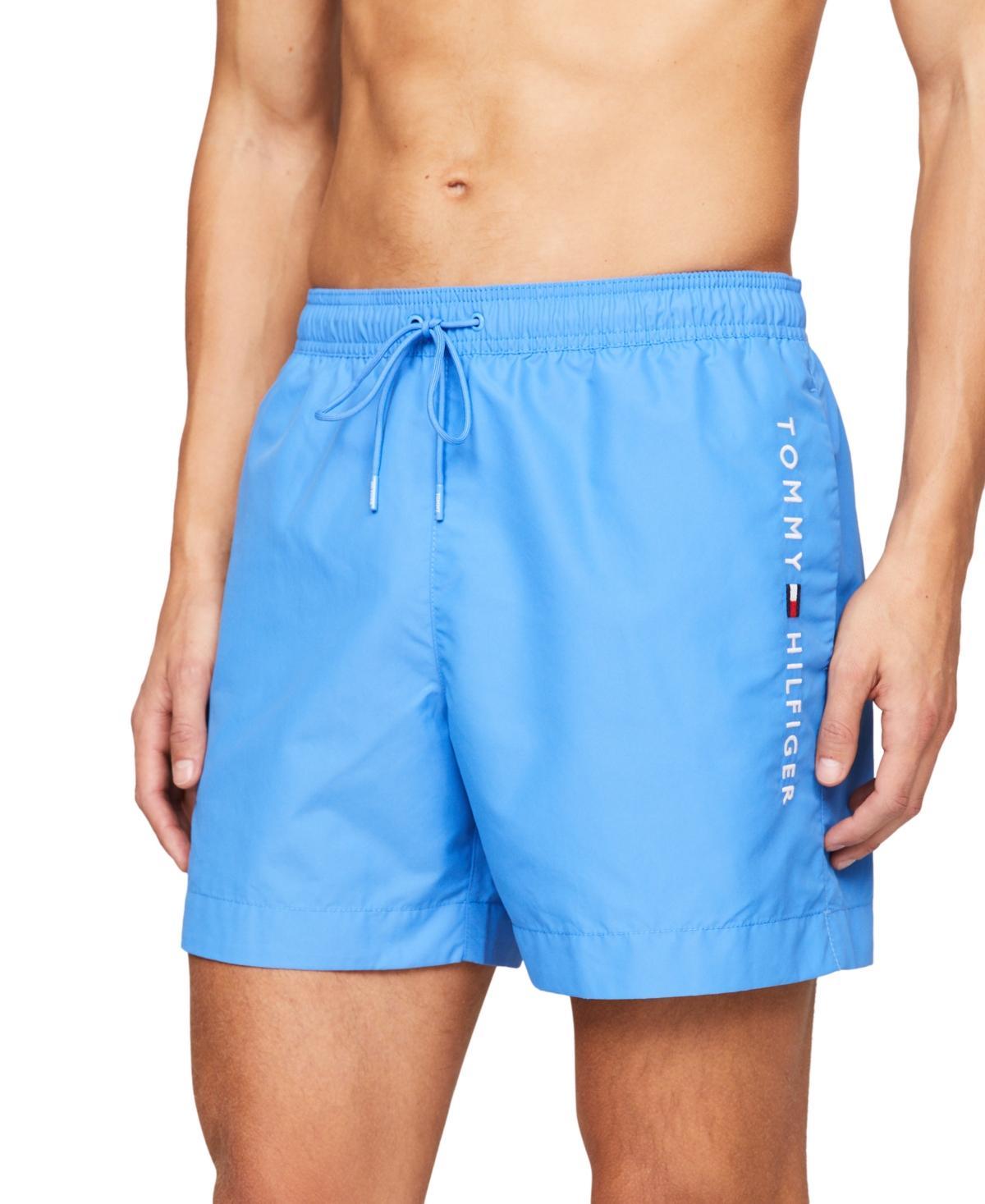 Tommy Hilfiger Mens Drawstring Logo 7 Swim Trunks Product Image