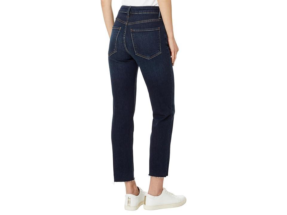 KUT from the Kloth Rachael High-Rise Fab Ab Mom Jean-Btn Fly Raw Hem In Royal (Royal) Women's Jeans Product Image