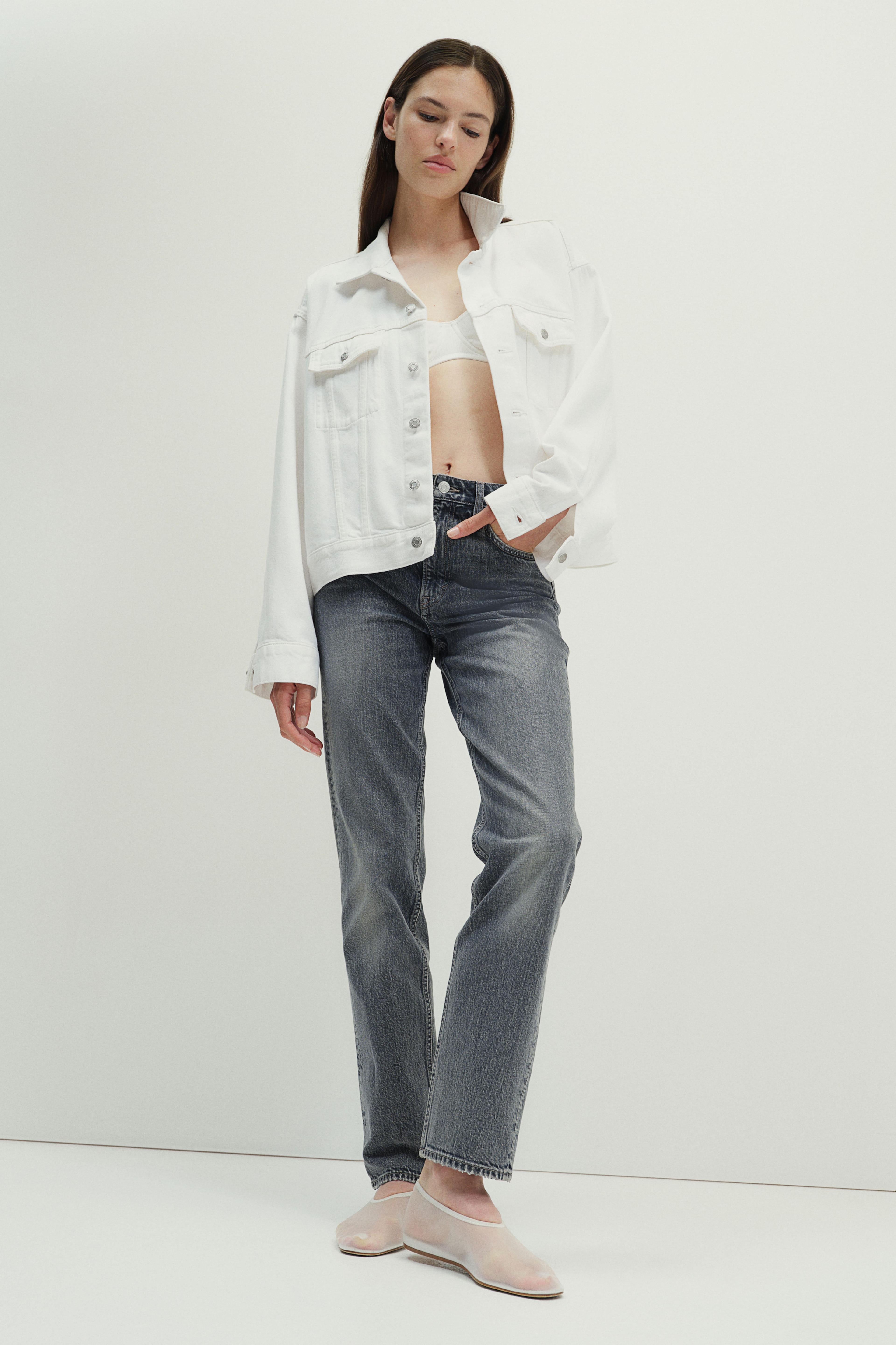 Slim Straight High Jeans Product Image