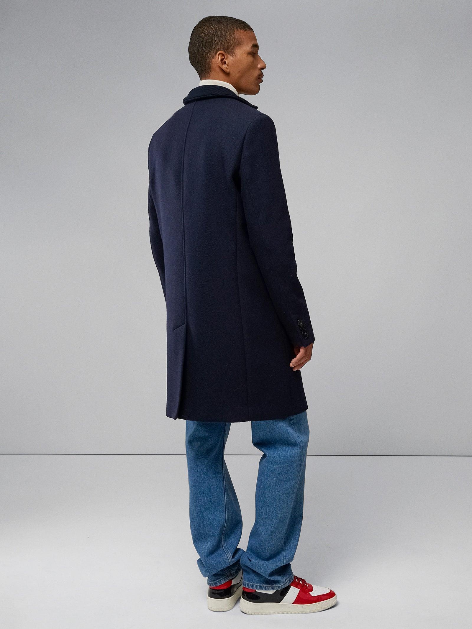 J. Lindeberg Holger Melton JL Navy Coat Product Image