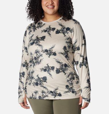 Columbia Women's Leslie Falls Long Sleeve Shirt - Plus Size- Product Image