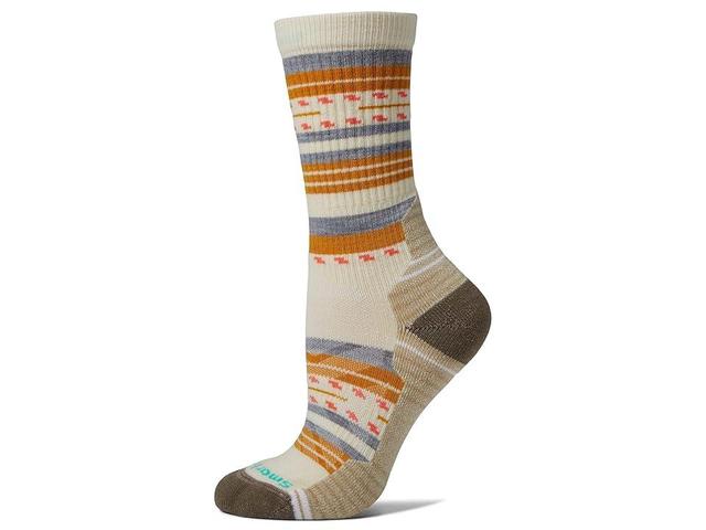 Smartwool Hike Light Cushion Margarita Crew (Natural) Women's Crew Cut Socks Shoes Product Image