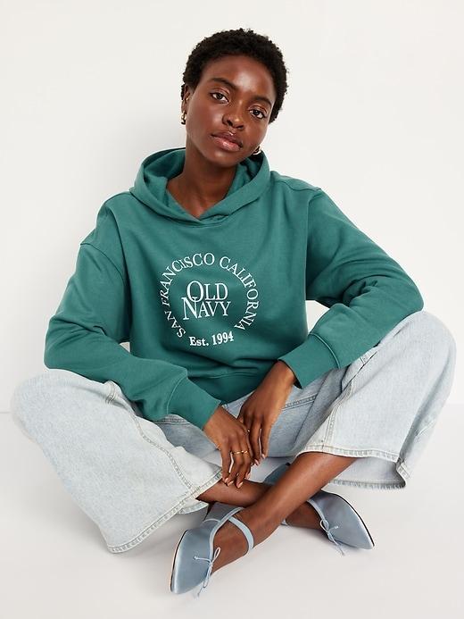 Oversized Logo Hoodie Product Image