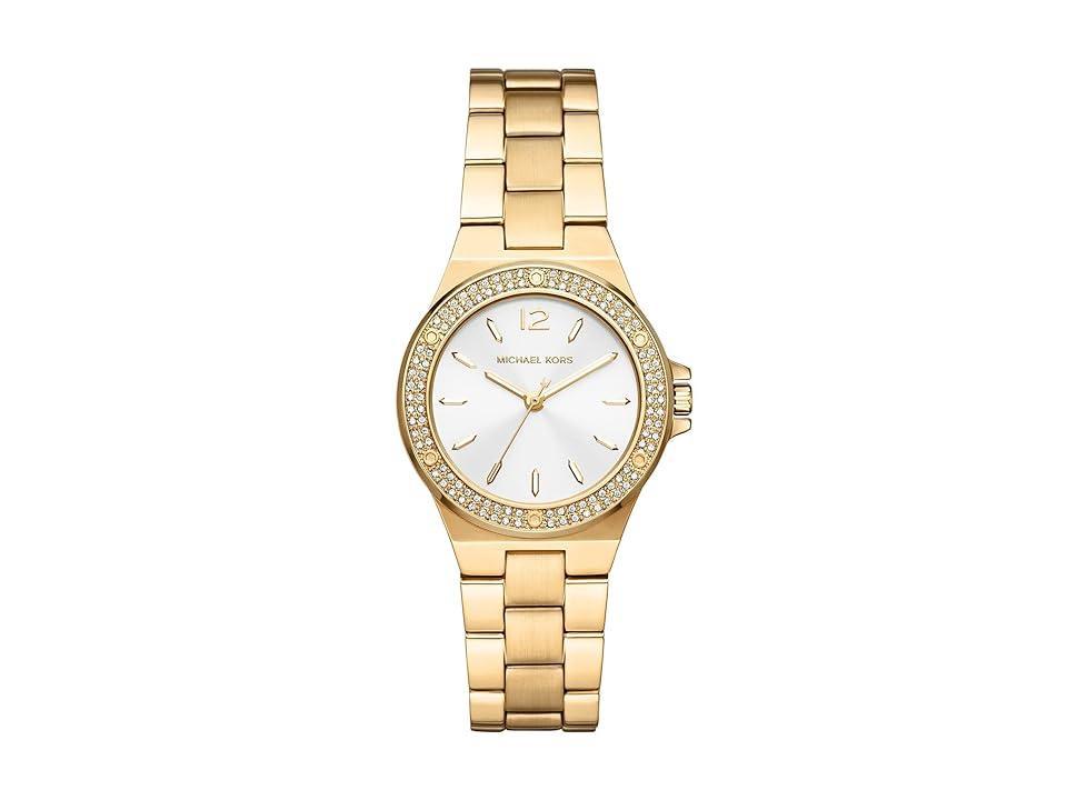 Oversized Pavé Logo -Tone Watch Product Image