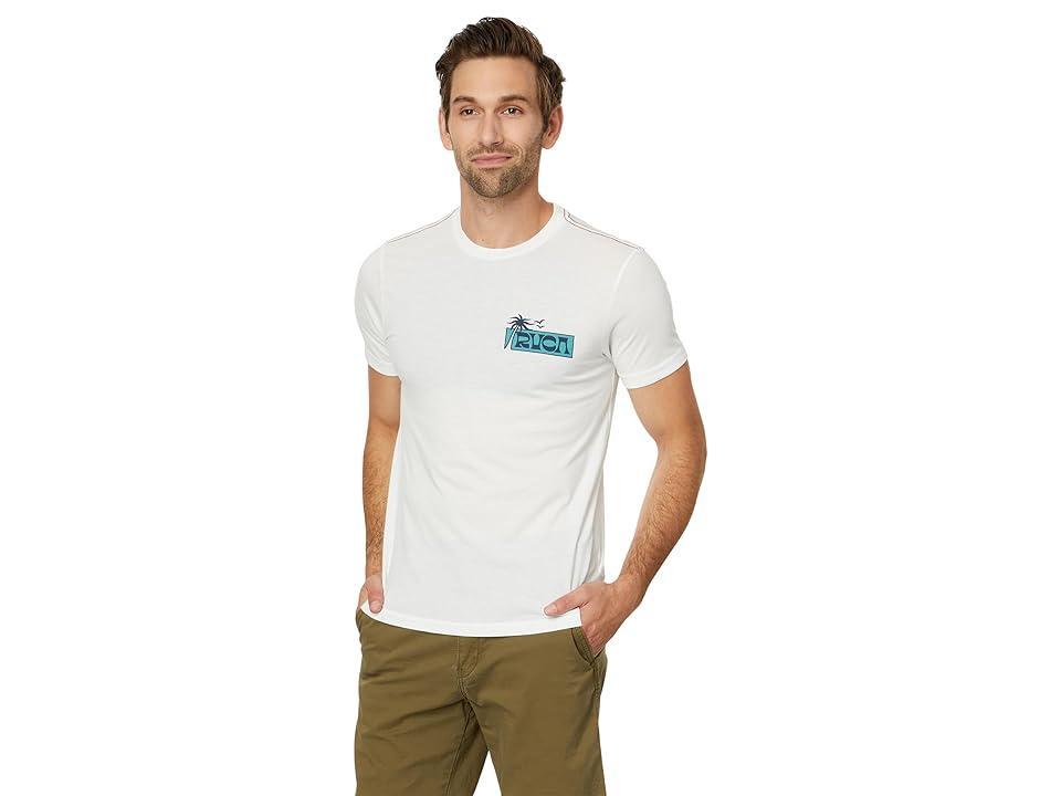 RVCA Palm Set S/S (Antique ) Men's T Shirt Product Image