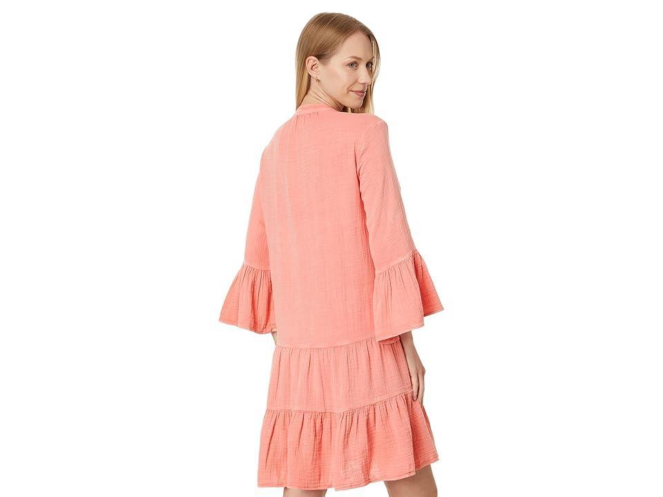 Faherty Kasey Organic Cotton Tiered Dress Product Image